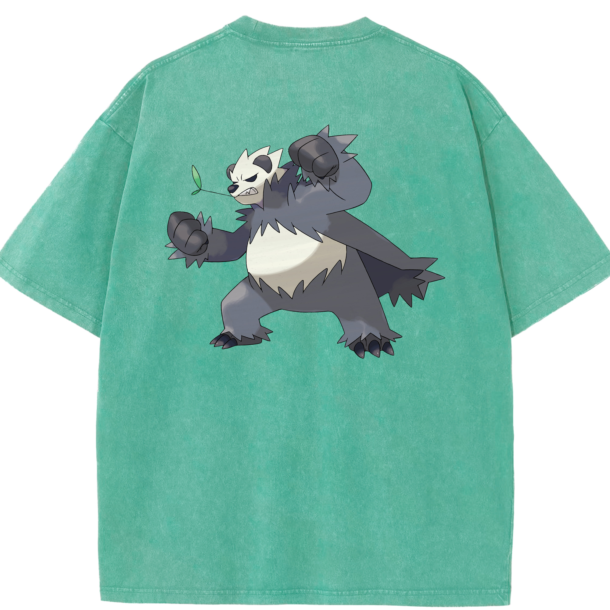 （画像用） ポケットモンスター Pokémon 綿100% ヴィンテージ風 半袖Tシャツ（背面プリント）